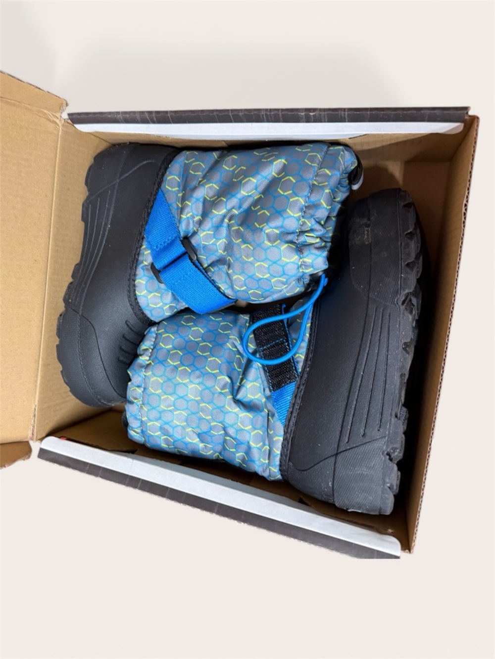 Northside Orange and Black Kids Shoe Box